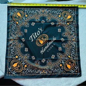 TITO'S VODKA - Black Bandana